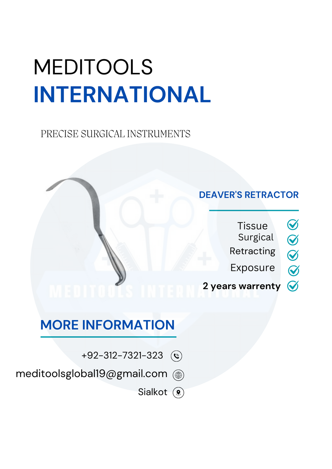 Enhancing Surgical Precision: The Vital Role of Deaver's Retractor